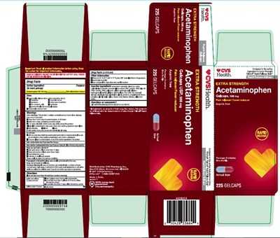 225ct Carton (Cvs Apap Rr Gel 225ct)